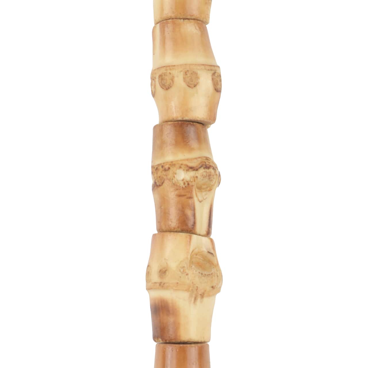 12 Packs: 7 ct. (84 total) Natural Bamboo Node Tube Beads by Bead Landing&#x2122;